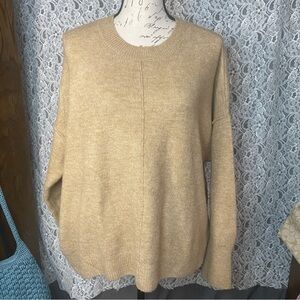 Vince Camuto tan pullover sweater